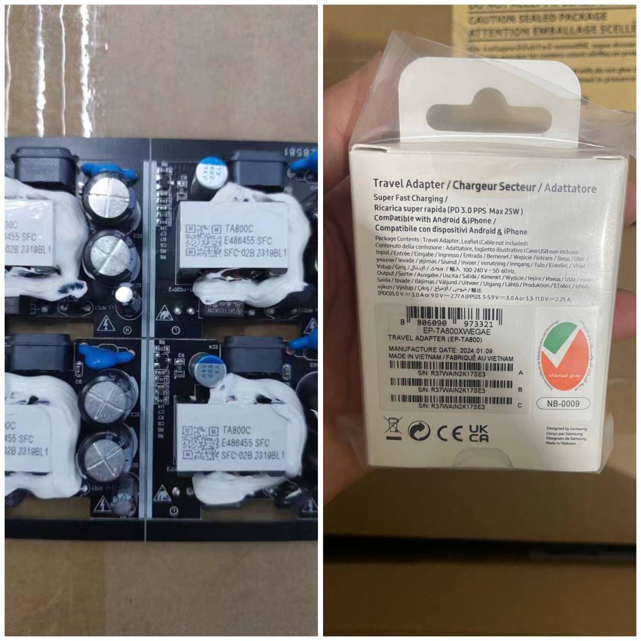 کلگی شارژر W۲۵ وات سامسونگ کلگی شارژر W۲۵ وات سامسونگ