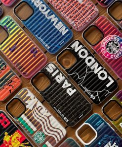 قاب پافر طرح دار برند Phone Case