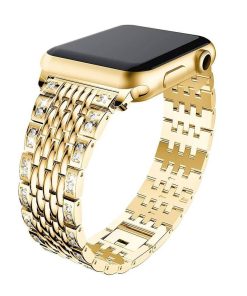 بند نگین دار طلایی