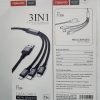 کابل شارژ 3in1 ترانیو T-XS6