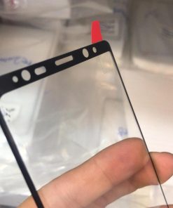 گلس فول چسب لیبل قرمز