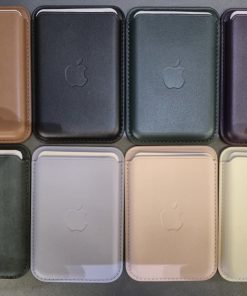 خرید عمده ولت جا کارت چرم اپل آیفون مگسیف مگنت دار