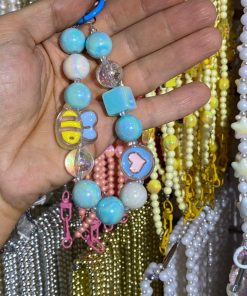 بند آویز مرواریدی موبایل