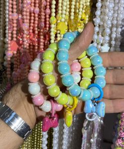 بند آویز مرواریدی بزرگ گوشی