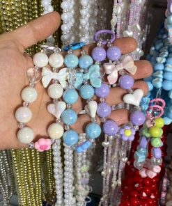 بند آویز مرواریدی بزرگ موبایل