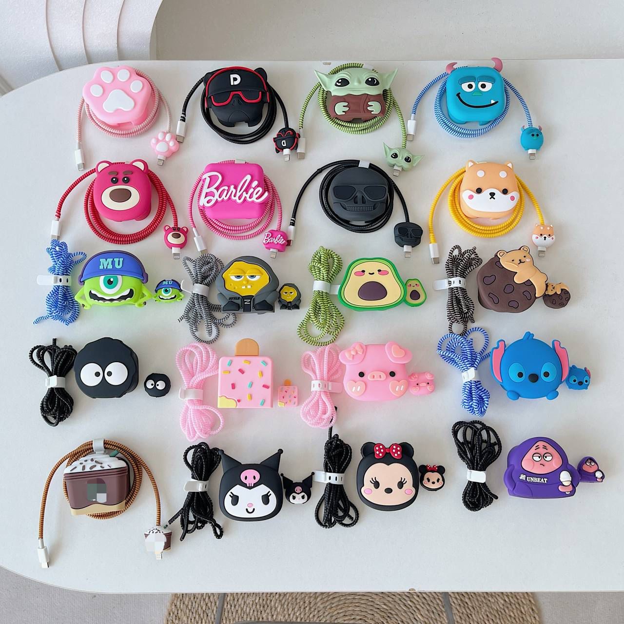 محافظ شارژر سیلیکونی فانتزی سامسونگ محافظ شارژر سیلیکونی فانتزی سامسونگ