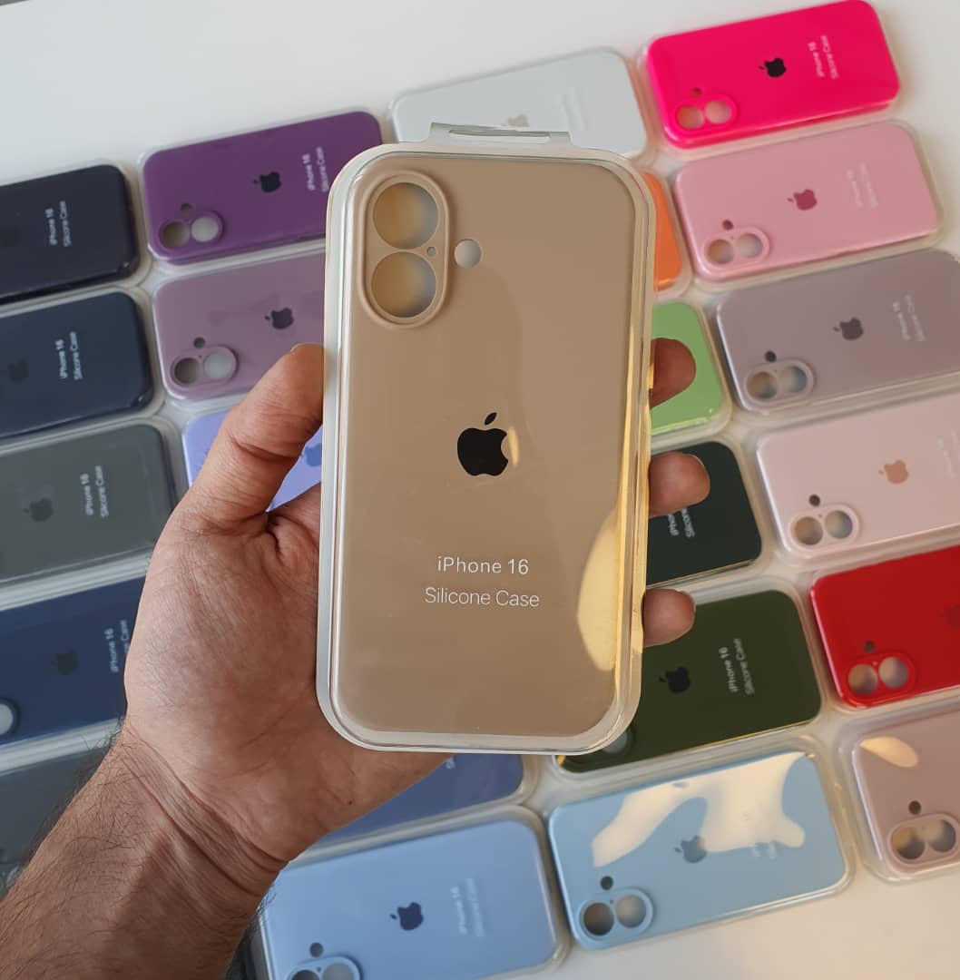 قاب سیلیکونی آیفون 16 سری قاب سیلیکونی آیفون 16 سری