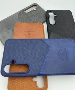 قاب جاکارتی طرح پارچه چرم