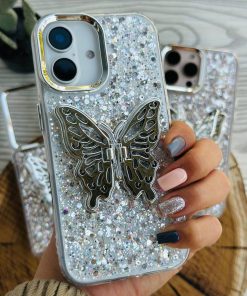 قاب رزین شاین پروانه استندی